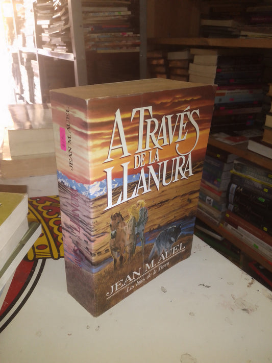 A TRAVÉS DE LA LLANURA POR JEAN M. AUEL USADO NOVELA LITERARIO 207
