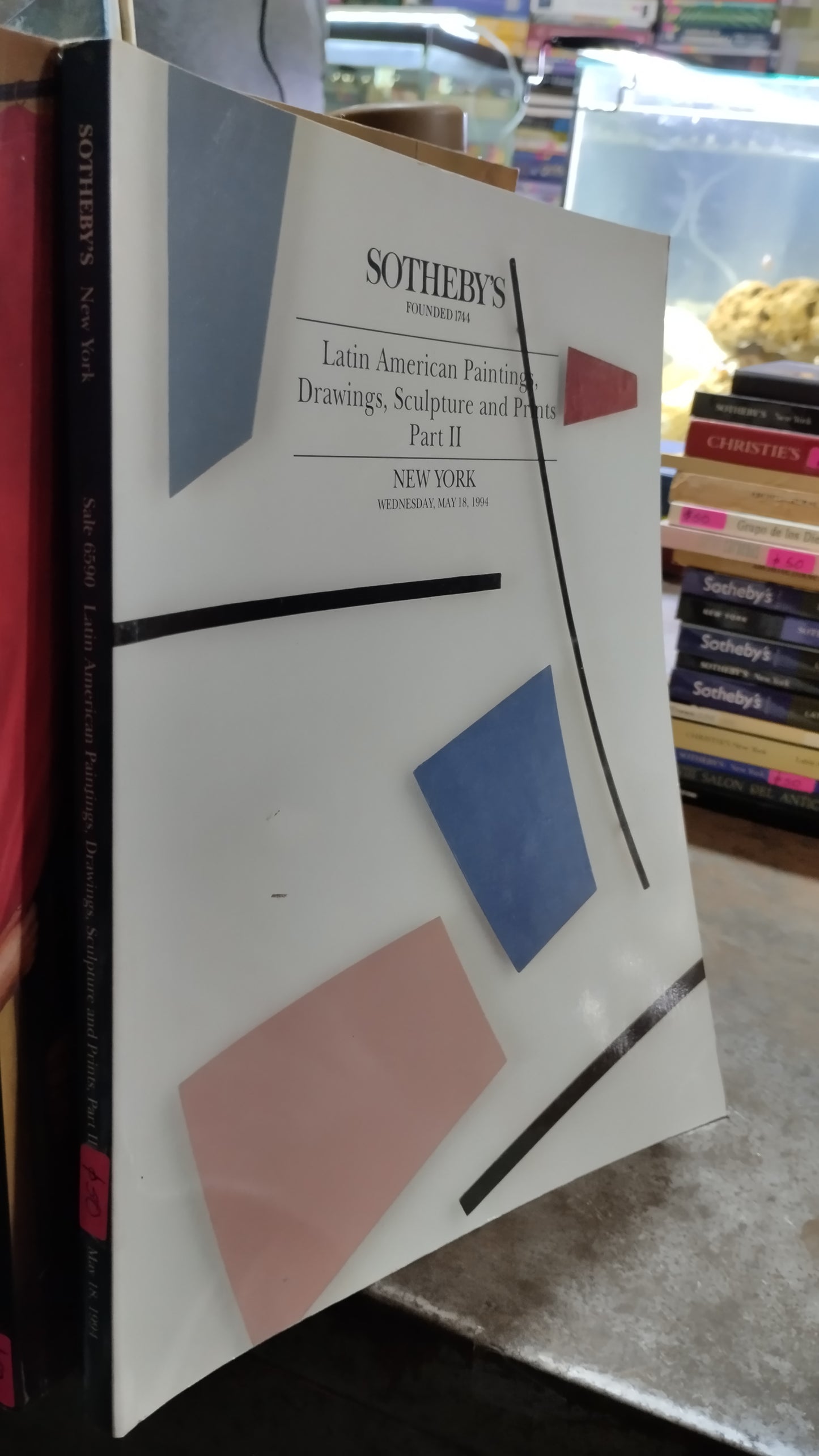SOTHEBYS LATIN AMERICAN PAINTINGS DRAWINGS SCULPTURE AND PRINTS PART II LIBRO USADO ARTE ALDAMA