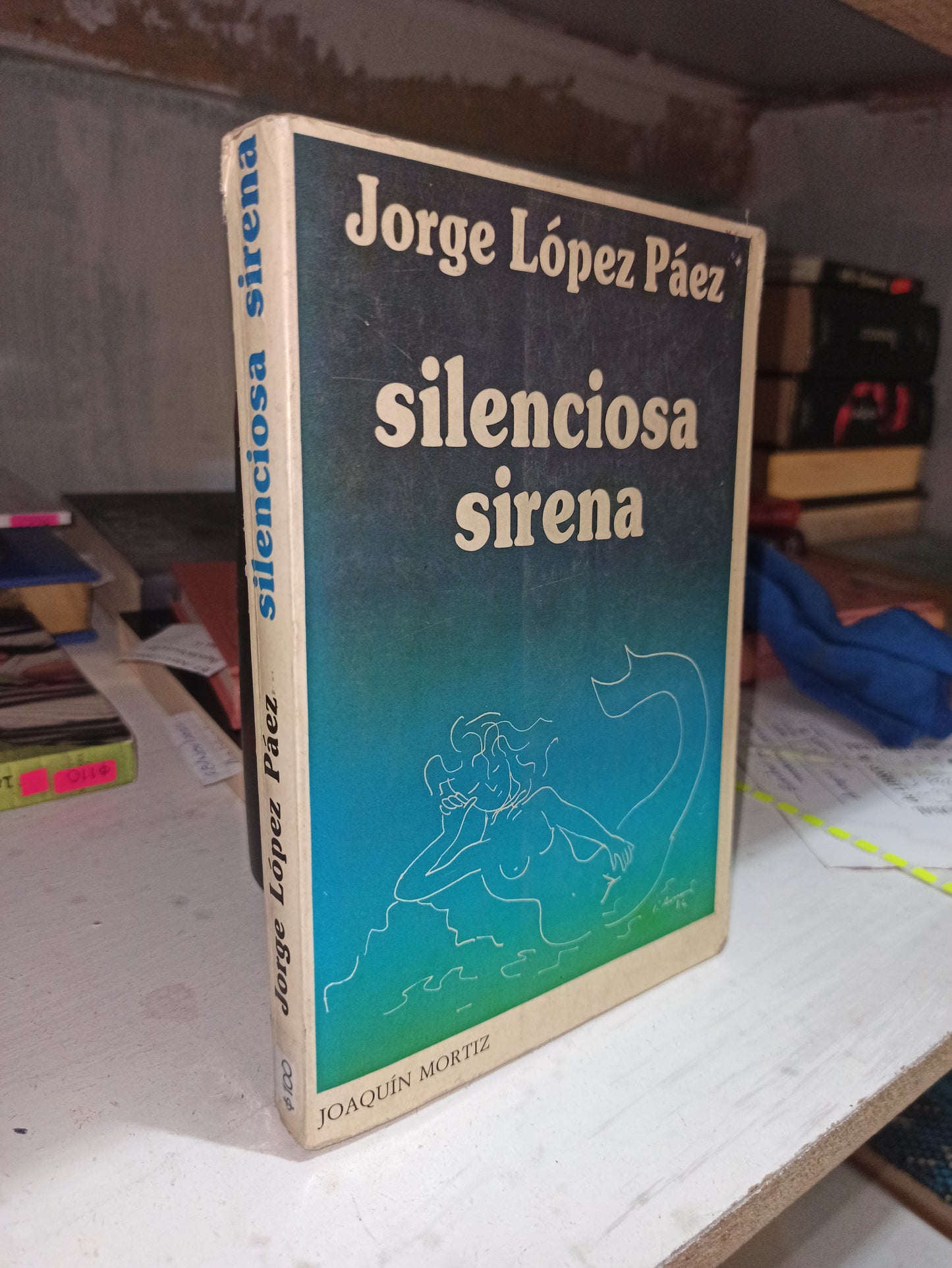 SILENCIOSA SIRENA POR JORGE LOPEZ PAEZ USADO NOVELAS JUÁREZ