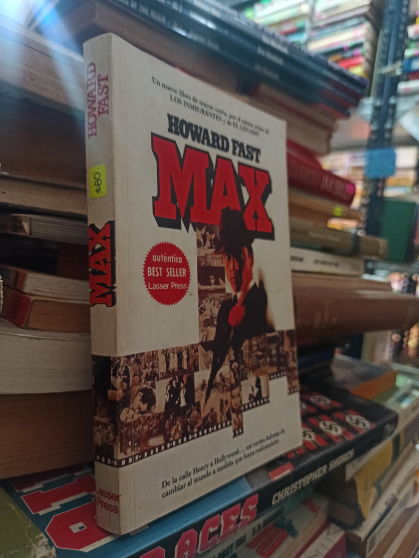 MAX POR HOWARD FAST USADO NOVELAS ALDAMA