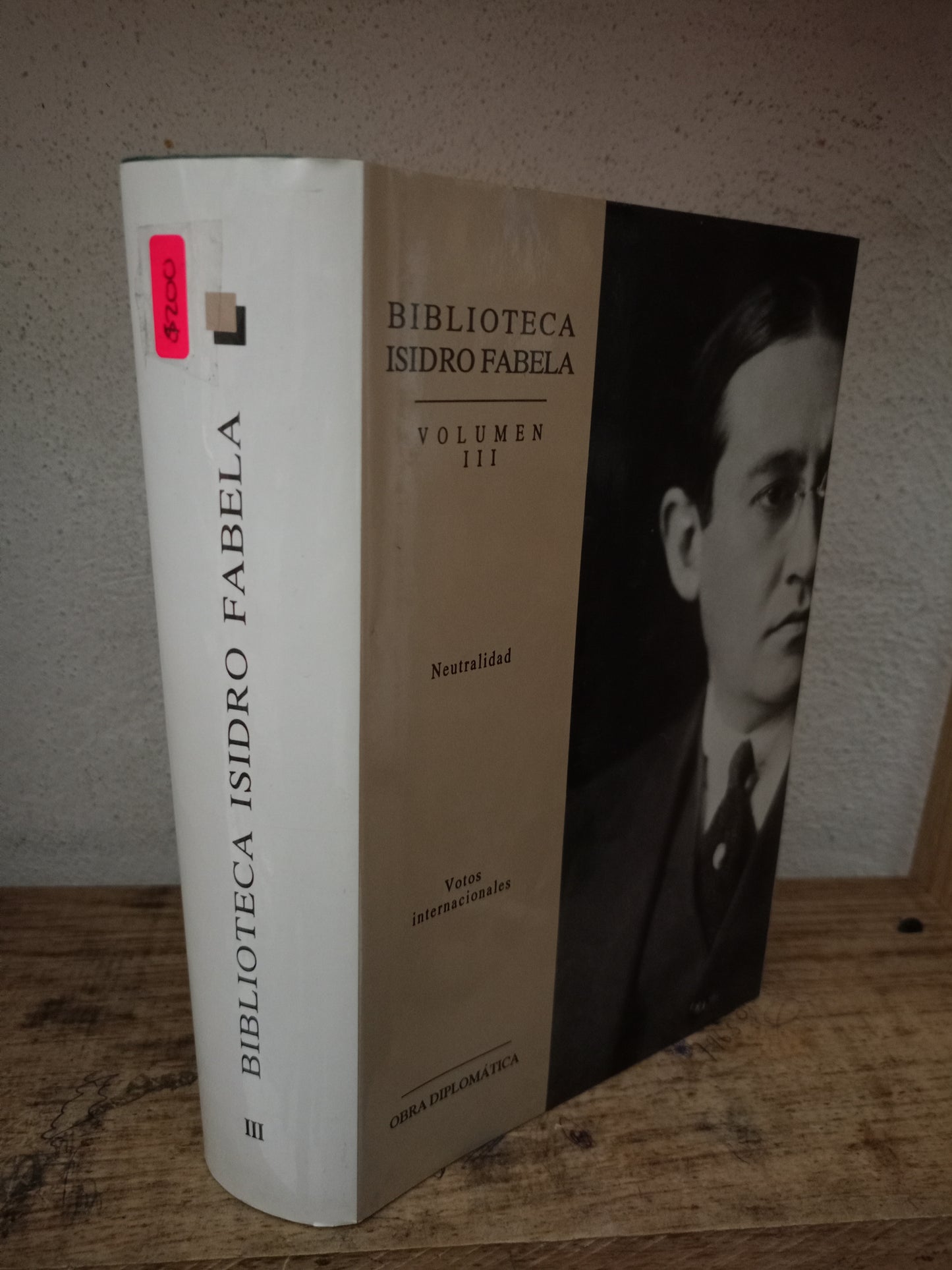 BIBLIOTECA ISIDRO FABELA VOLUMEN III USADO HISTORIA LITERARIO 305