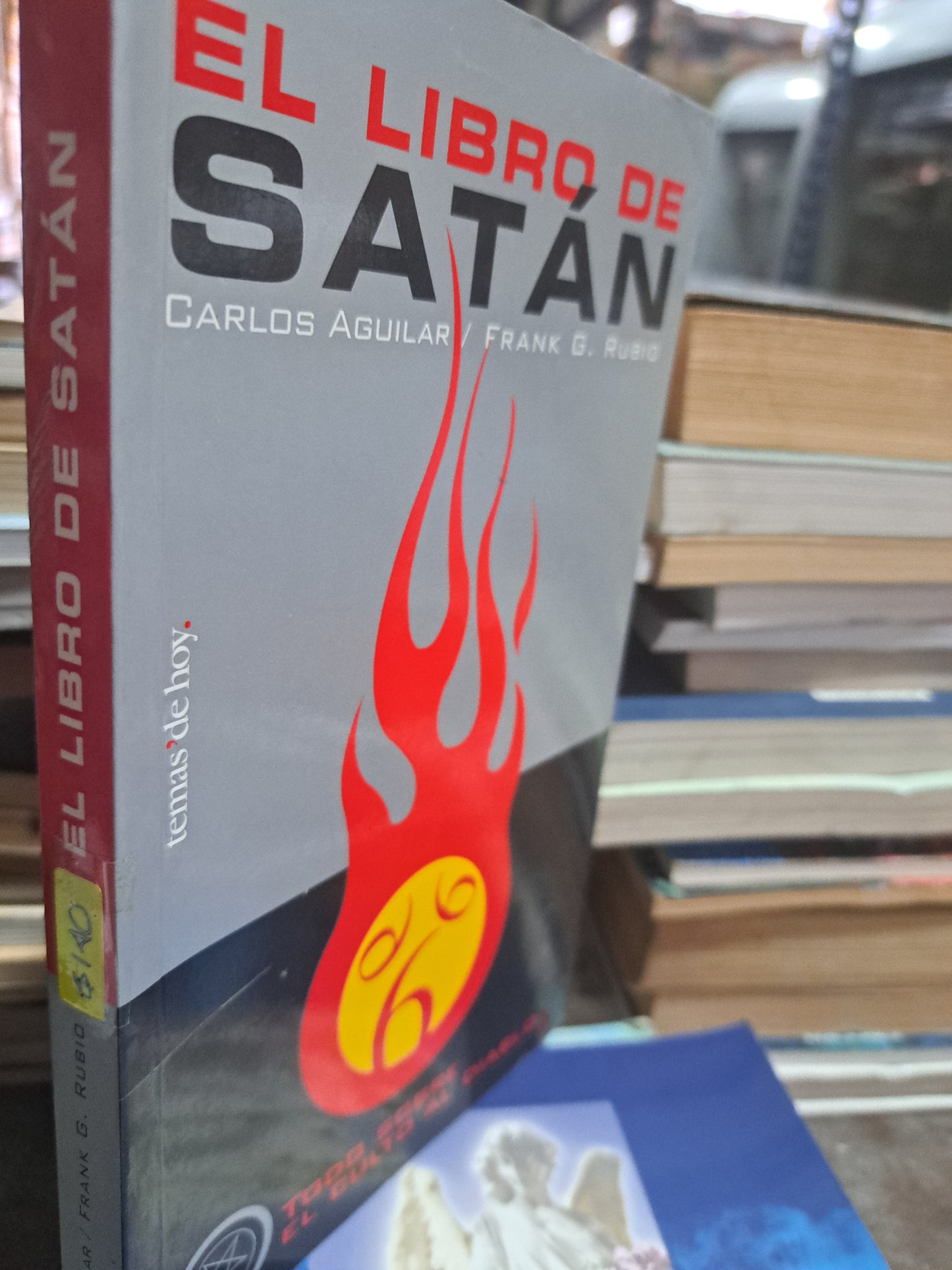 EL LIBRO DE SATÁN TODO SOBRE EL CULTO AL DIABLO CARLOS AGUILAR Y FRANK G. RUBIO USADO ESOTERISMO ALDAMA