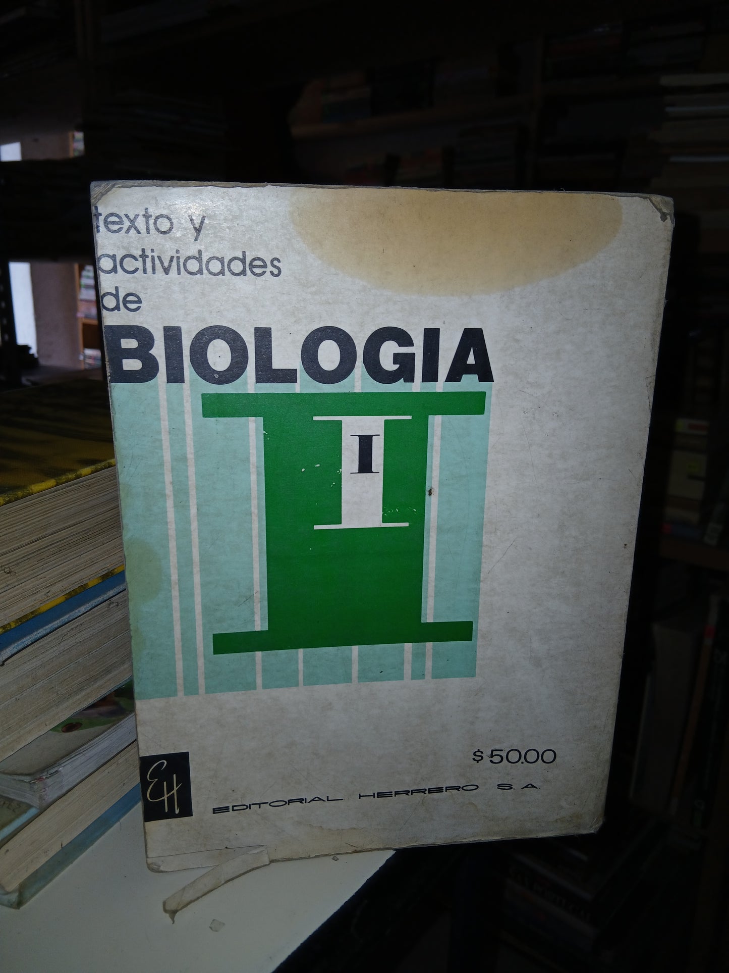 TEXTO Y ACTIVIDADES DE BIOLOGÍA I POR ELSA PAULO MENESES, THALIA VELASCO BEDRÁN Y VICENTE MEJÍA GALVÁN USADO BIOLOGÍA LITERARIO 207