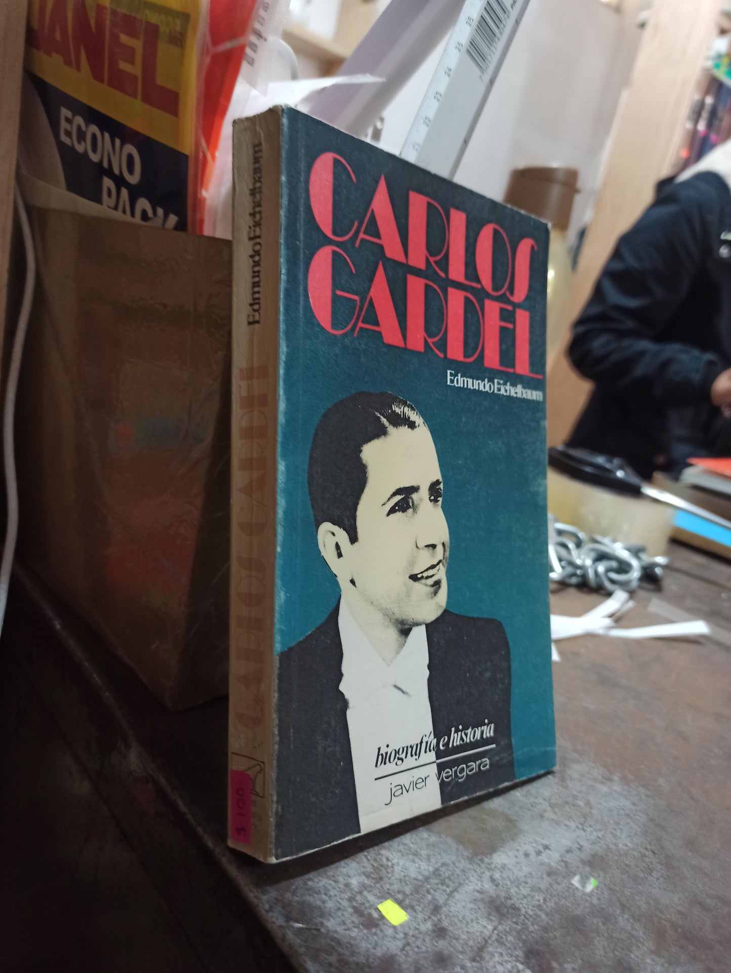 CARLOS GARDEL POR EDMUNDO EICHELBAUM USADO HISTORIA ALDAMA
