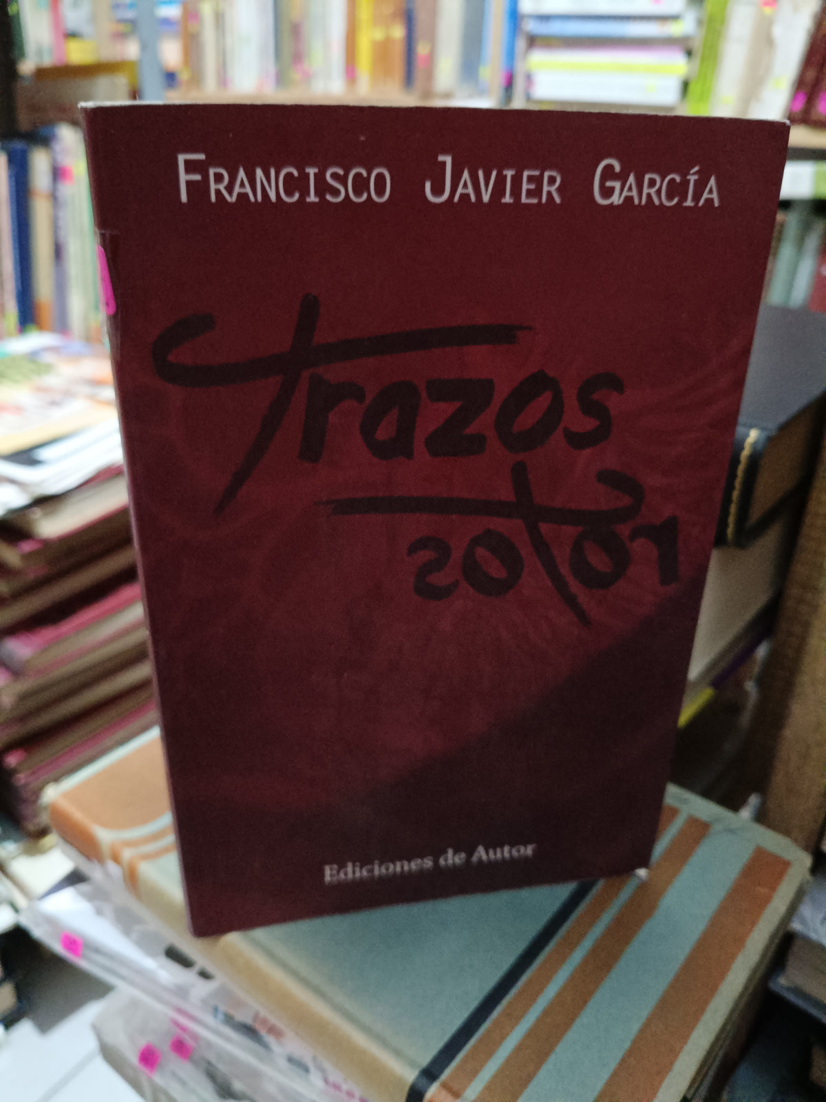 TRAZOS ROTOS FRANCISCO JAVIER GARCIA USADO NOVELA LITERARIO 305