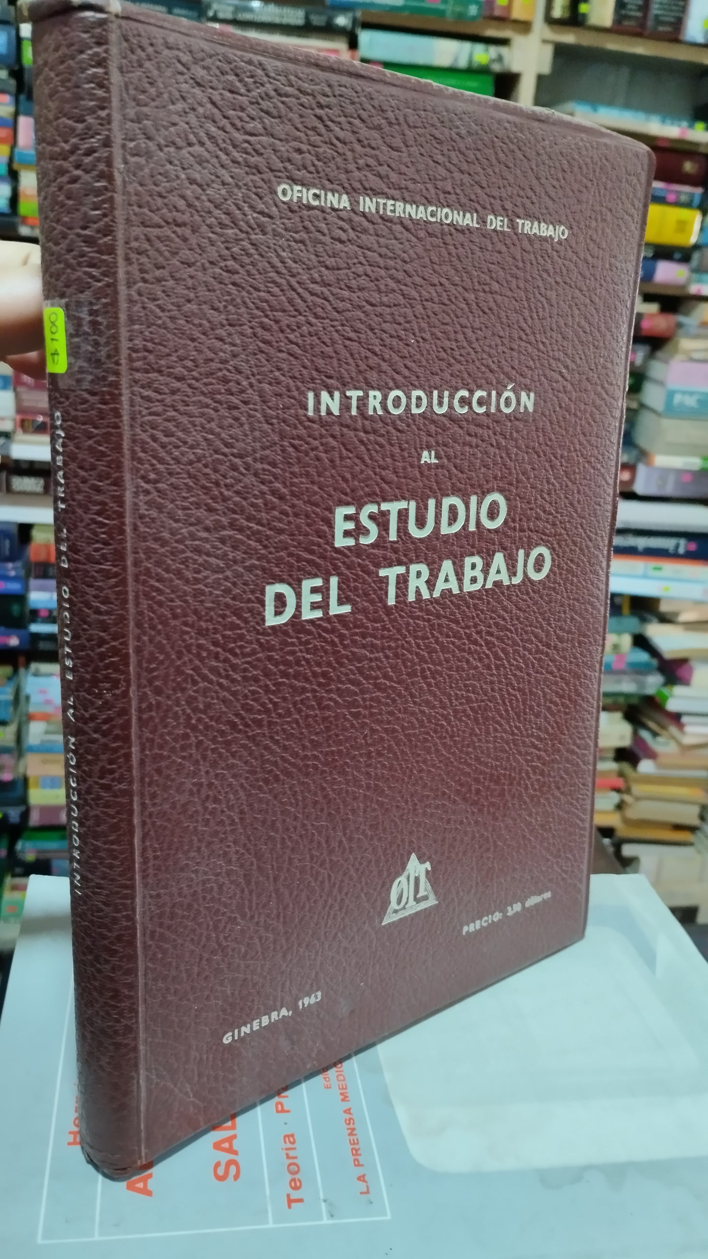 INTRODUCCION AL ESTUDIO DEL TRABAJO LIBRO USADO ADMINISTRACION ALDAMA