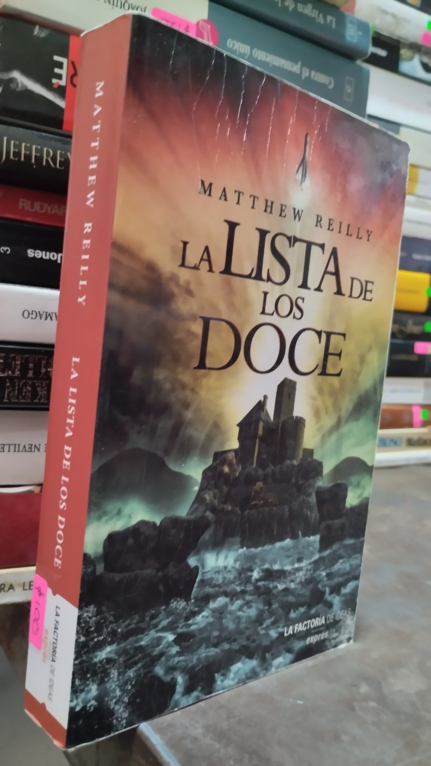 LA LISTA DE LOS DOCE POR MATTHEW REILLY LIBRO USADO NOVELAS ALDAMA