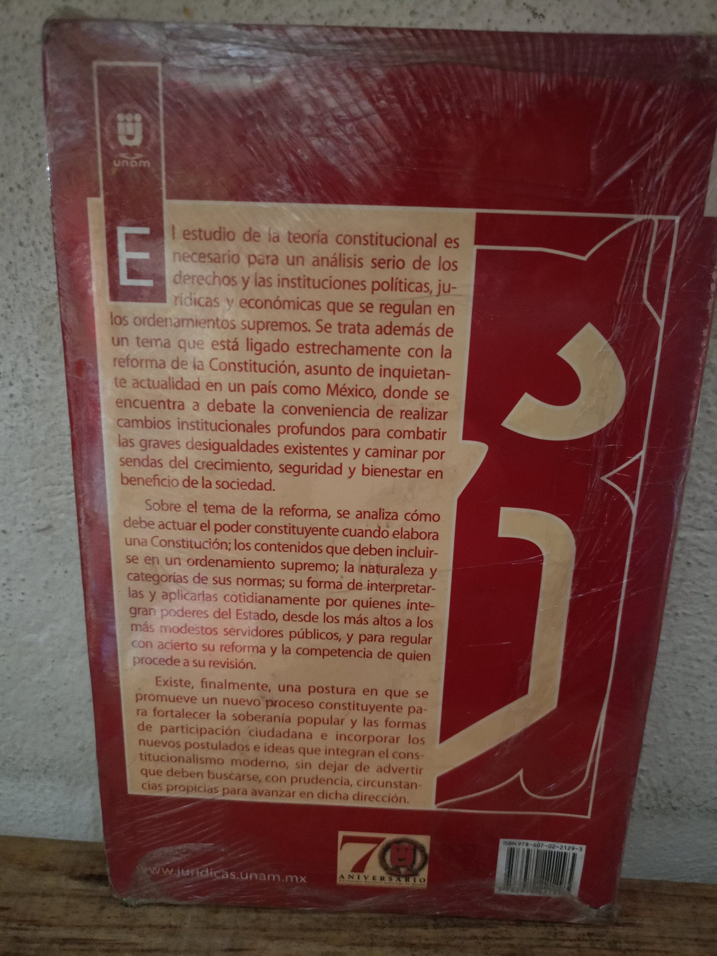 PROLEGÓMENOS A LA TEORÍA Y A LA REFORMA CONSTITUCIONAL POR JACINTO HÉCTOR PINO MUÑOZ NUEVO LIBROS NUEVOS LITERARIO 305