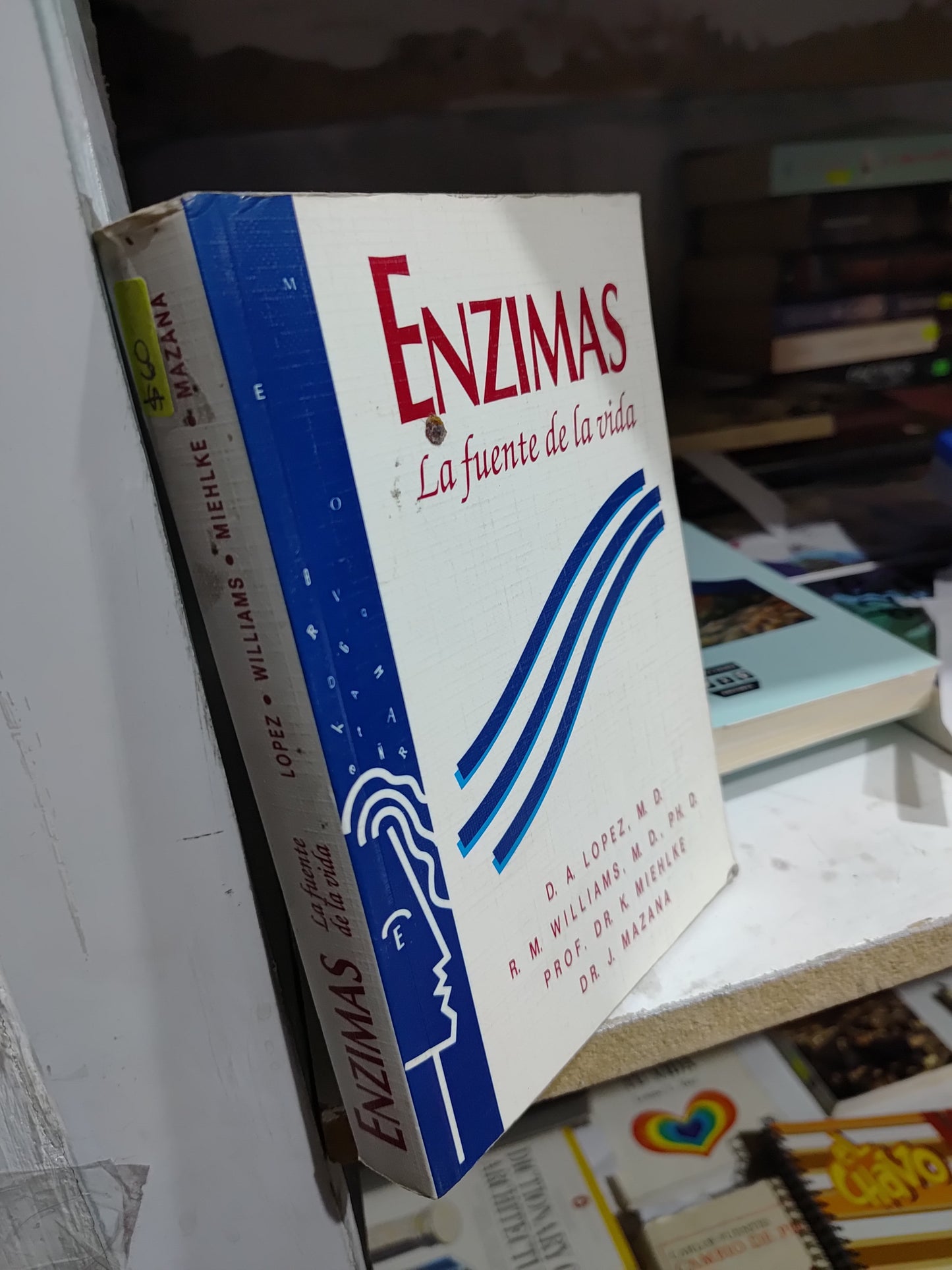 ENZIMAS LA FUENTE DE LA VIDA POR VARIOS AUTORES USADO SALUD JUAREZ