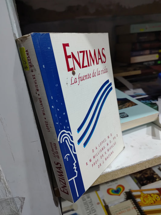 ENZIMAS LA FUENTE DE LA VIDA POR VARIOS AUTORES USADO SALUD JUAREZ