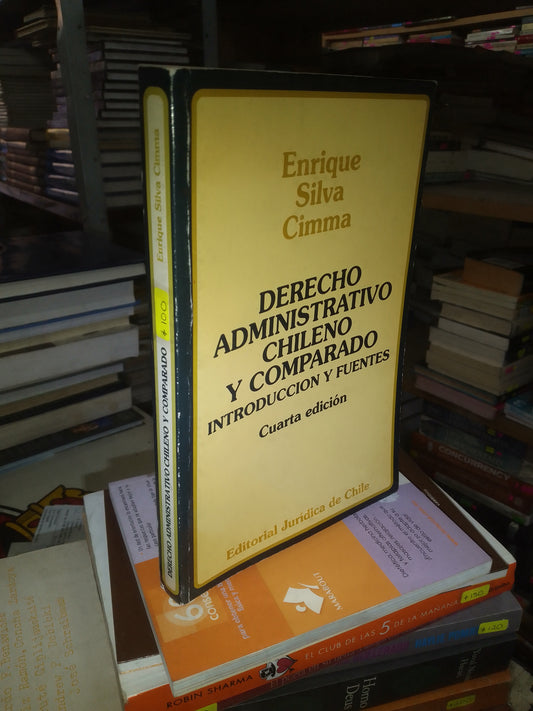 DERECHO ADMINISTRATIVO CHILENO Y COMPARADO POR ENRIQUE SILVA CIMMA USADO DERECHO LITERARIO 207