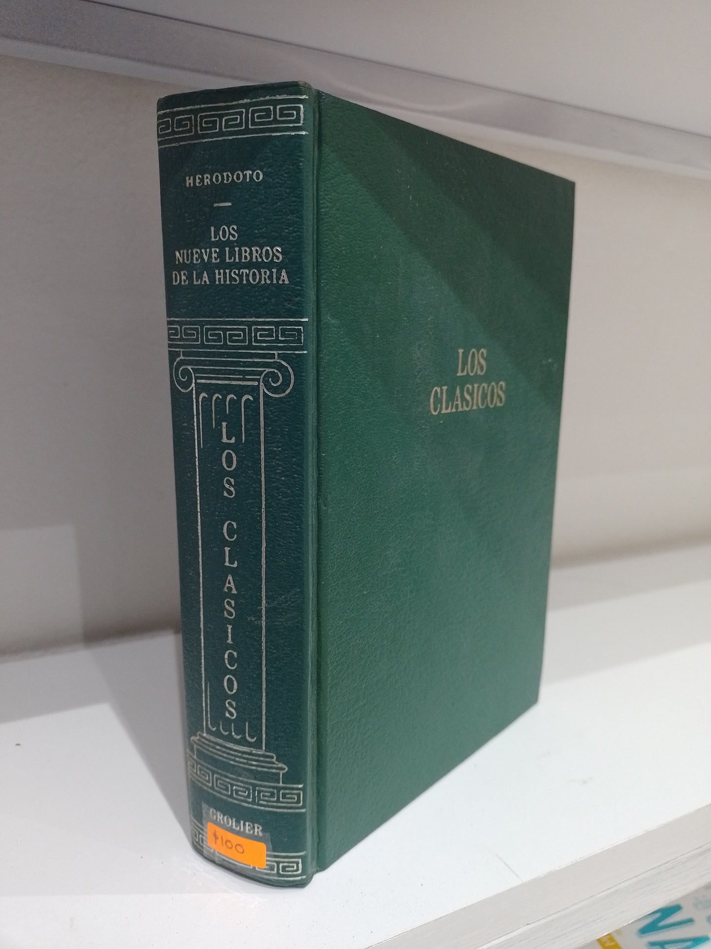 LOS CLASICOS LOS NUEVE LOBROS DE LA HISTORIA POR HERODOTO USADO NOVELA JUAREZ 515