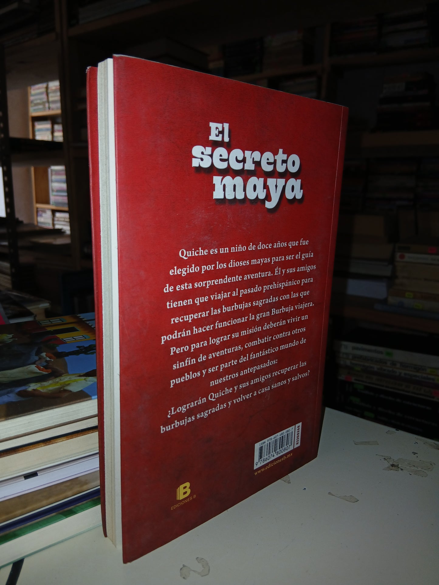 EL SECRETO MAYA POR MIGUEL HERNÁN SANDOVAL HOLGADO USADO NOVELA LITERARIO 207