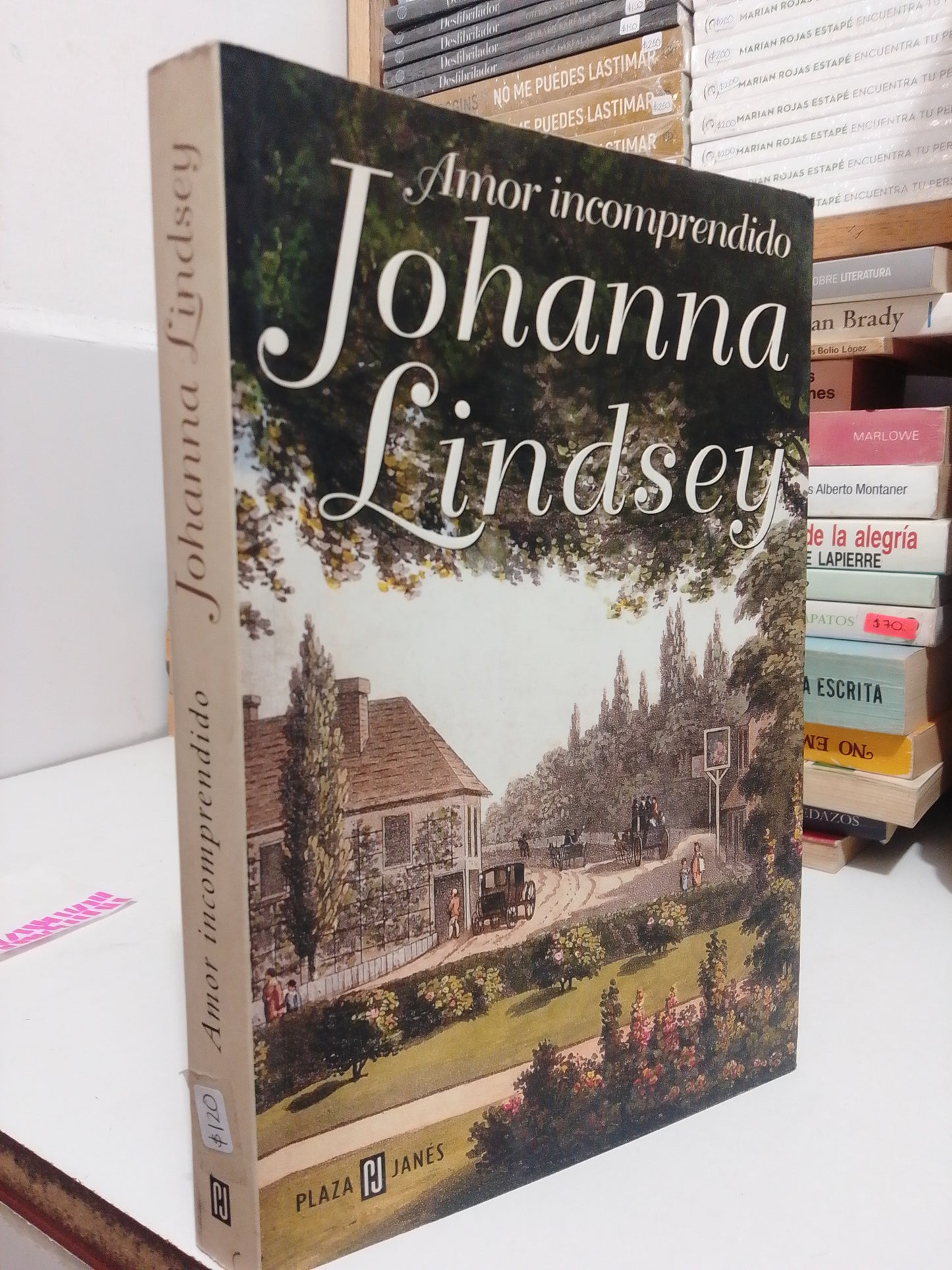 AMOR INCOMPRENDIDO POR JOHANNA LINDSEY USADO NOVELA JUÁREZ