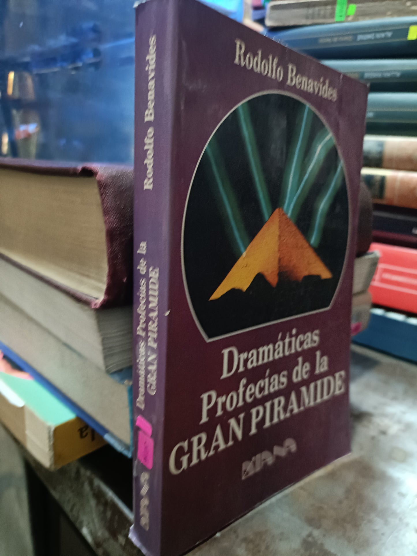 DRAMATICAS PROFECIAS DE LA GRAN PIRAMIDE POR RODOLFO BENAVIDES USADO ESOTERISMO ALDAMA