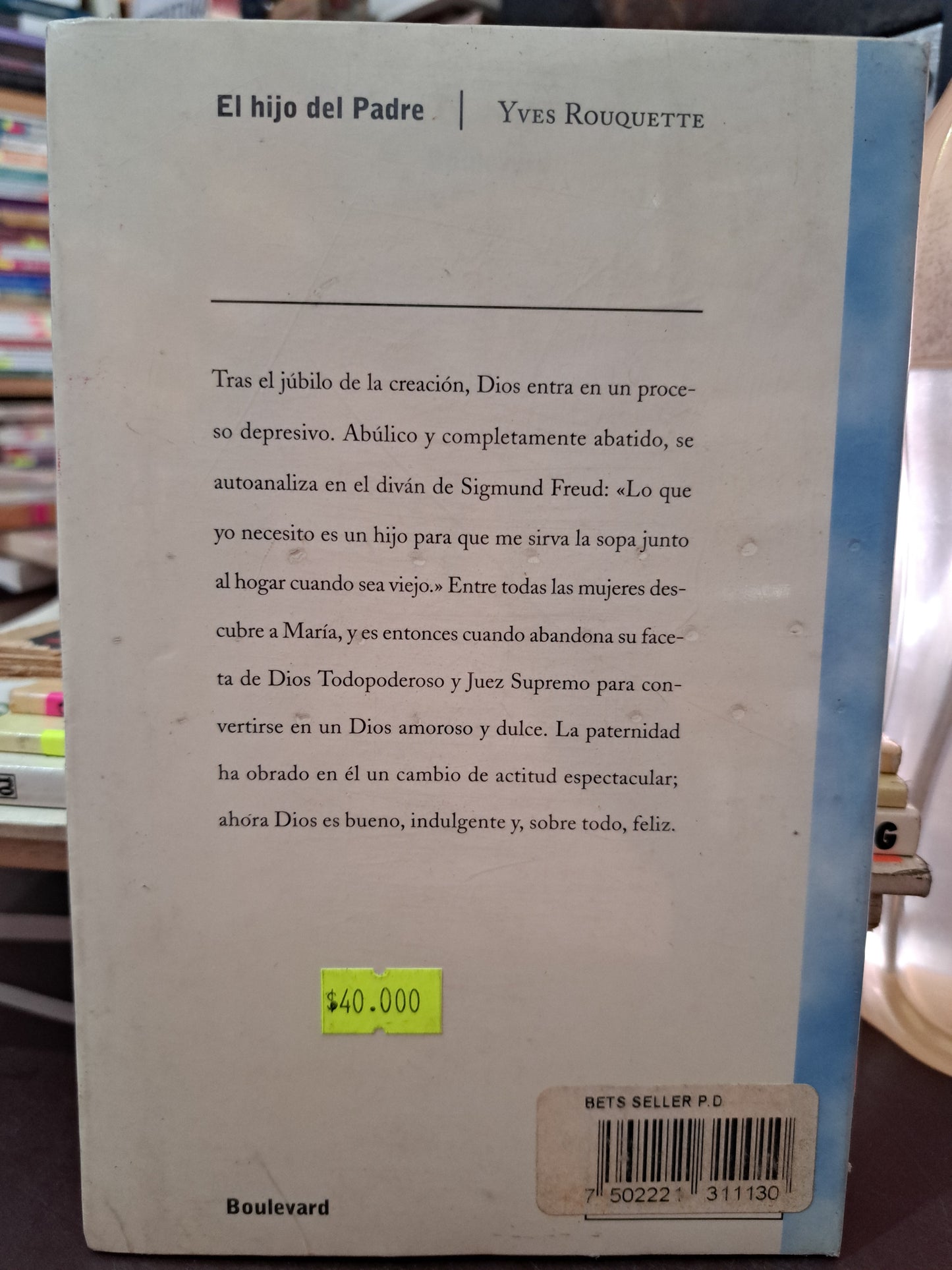 EL HIJO DEL PADRE YVES ROUQUETTE NUEVO RELIGIÓN LITERARIO 305