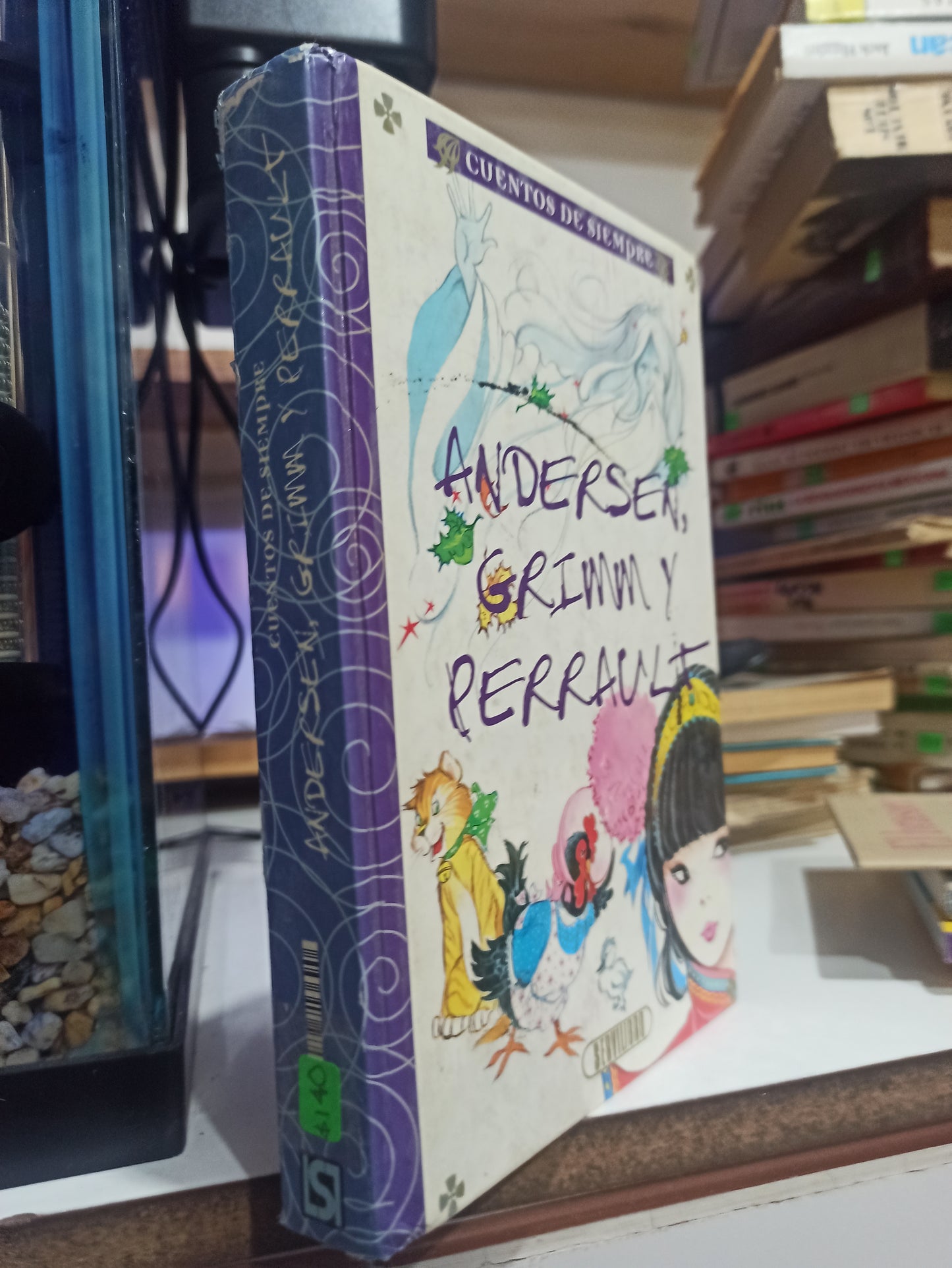 ANDERSEN GRIMM Y PERRAULT USADO POR EDITORIAL SERVILIBRO USADO INFANTIL JUÁREZ
