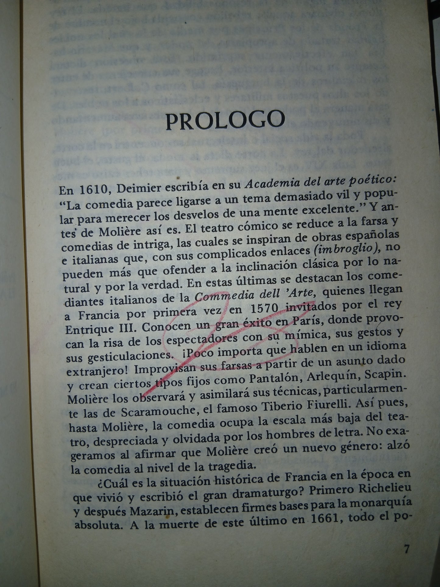 EL AVARO/EL MÉDICO A LA FUERZA POR MOLIÉRE USADO TEATRO LITERARIO 207