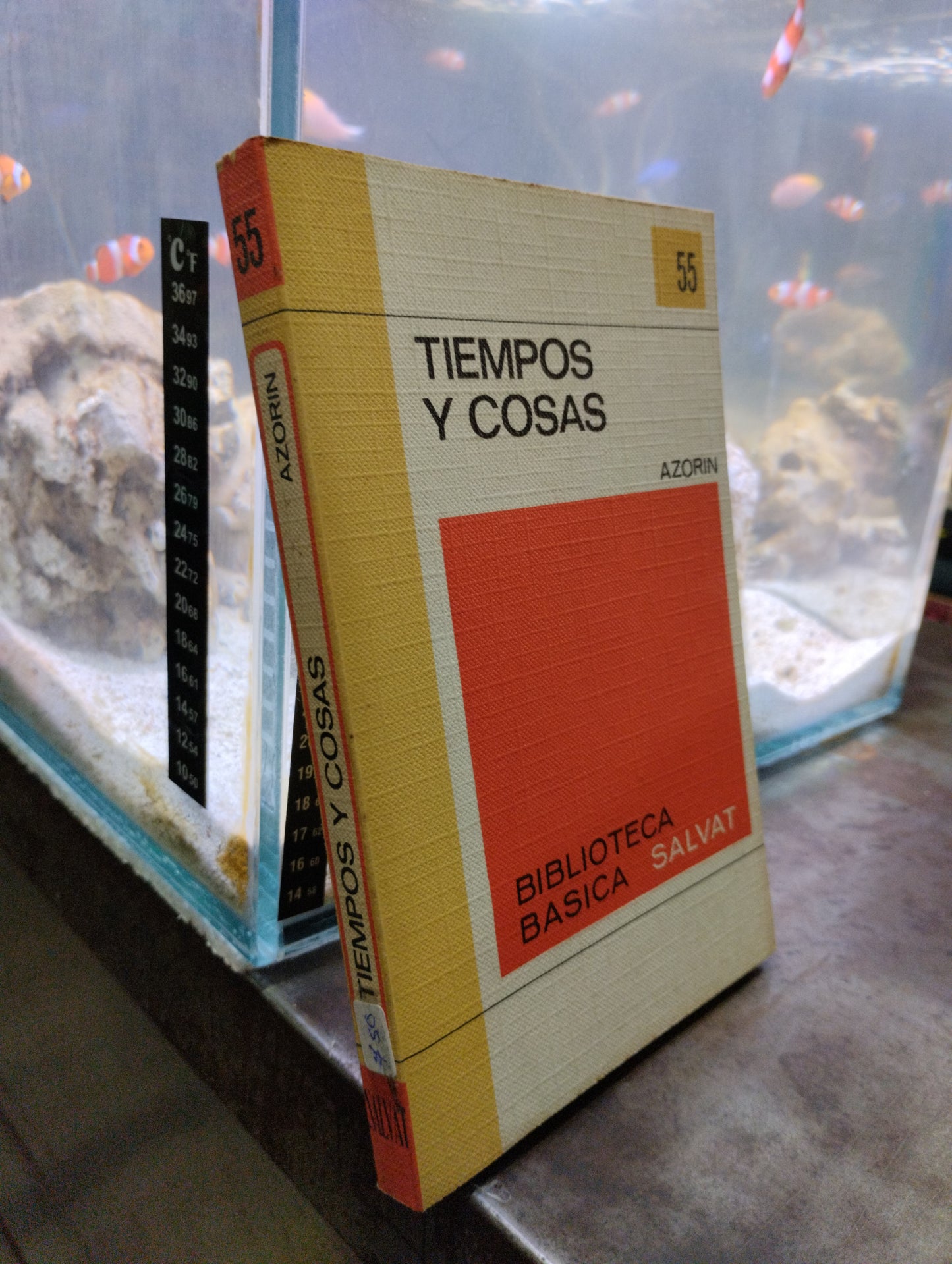 TIEMPOS Y COSAS POR AZORIN USADO NOVELAS ALDAMA