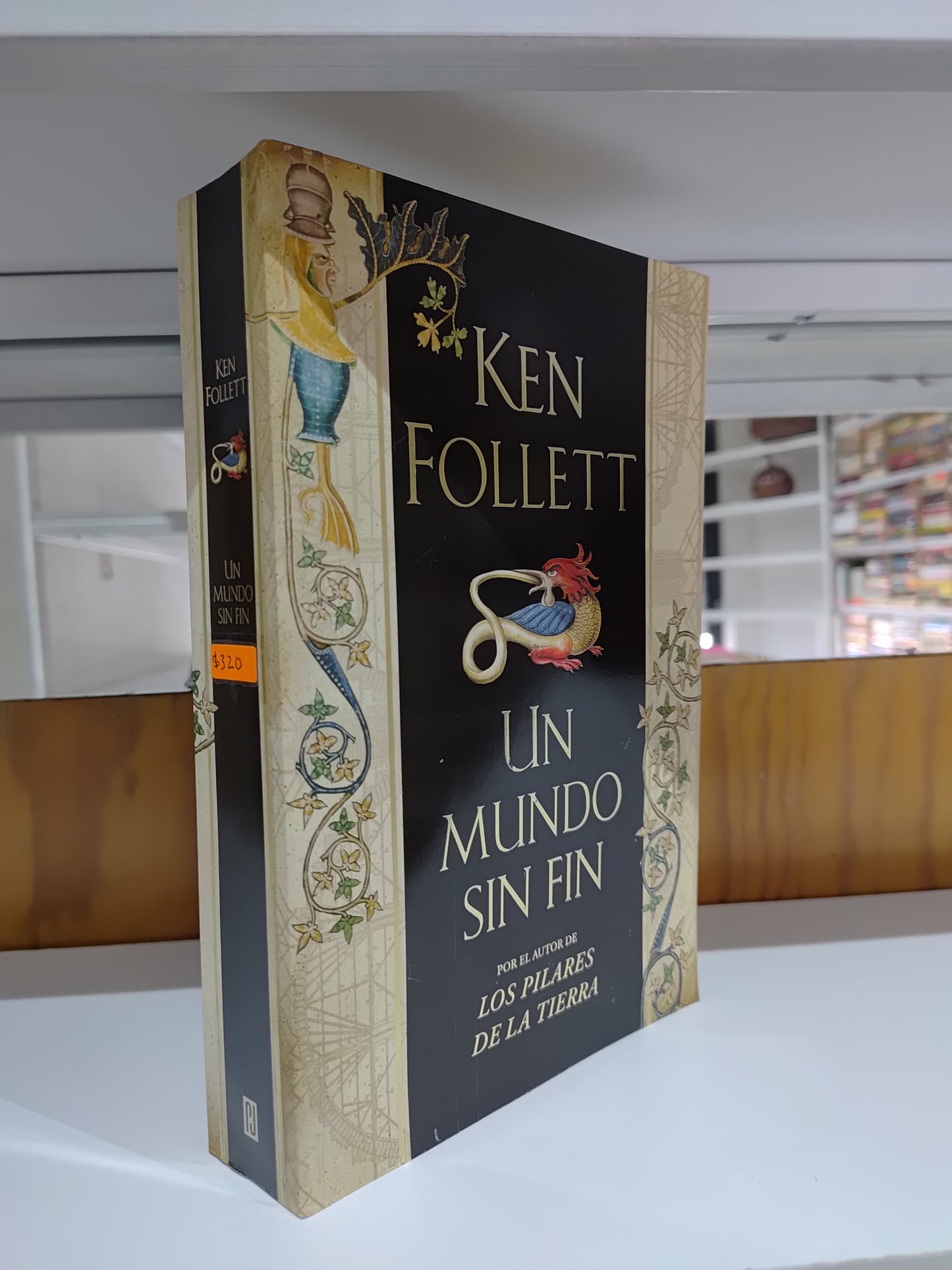 UN MUNDO SIN FIN POR KEN FOLLET USADO NOVELAS JUAREZ 515