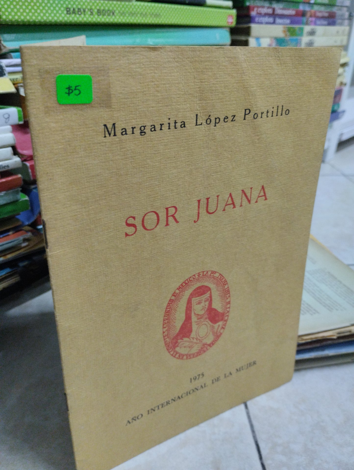 SOR JUANA, MARGARITA LOPEZ PORTILLO, USADO, RELIGION, JUAREZ 515