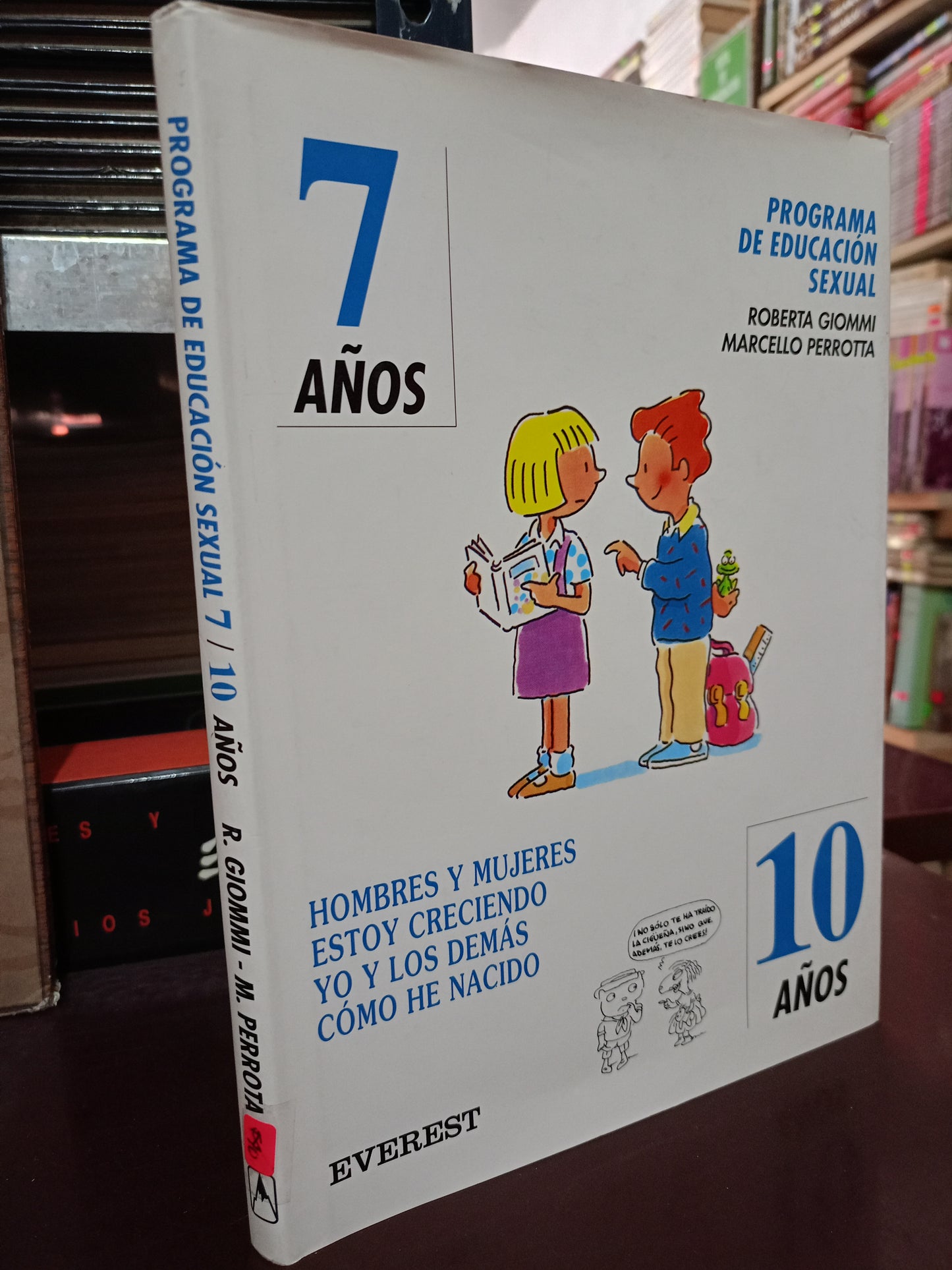 PROGRAMA DE EDUCACIÓN SEXUAL 7/10 AÑOS POR ROBERTA GIOMMI Y MARCELLO PERROTTA USADO PSICOLOGÍA LITERARIO 305