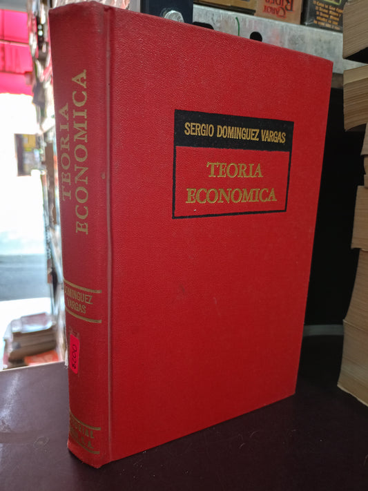 TEORIA ECONÓMICA SERGIO DOMÍNGUEZ VARGAS USADO DERECHO LITERARIO 305