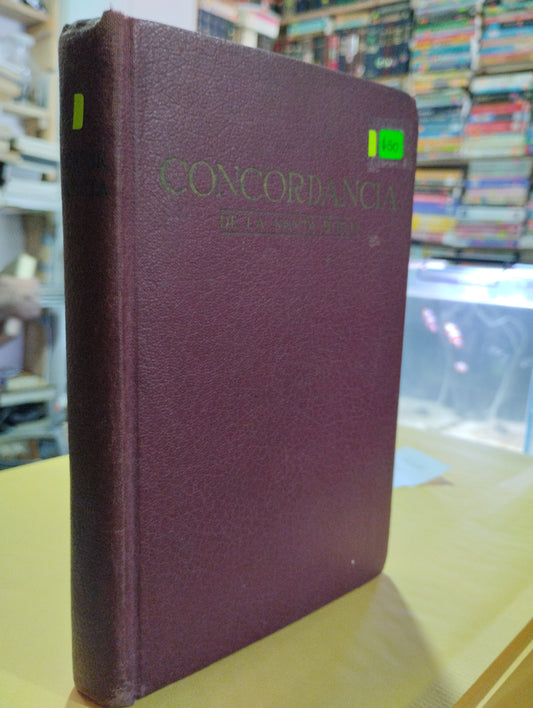 CONCORDANCIA DE LA SANTA BIBLIA USADO RELIGION ALDAMA