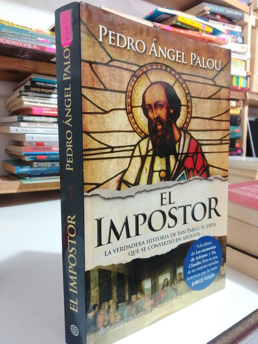 EL IMPOSTOR POR PEDRO ANGEL PALOU USADO NOVELA JUÁREZ