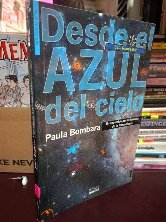 DESDE EL AZUL DEL CIELO POR PAULA BOMBARA USADO NOVELA LITERARIO 305