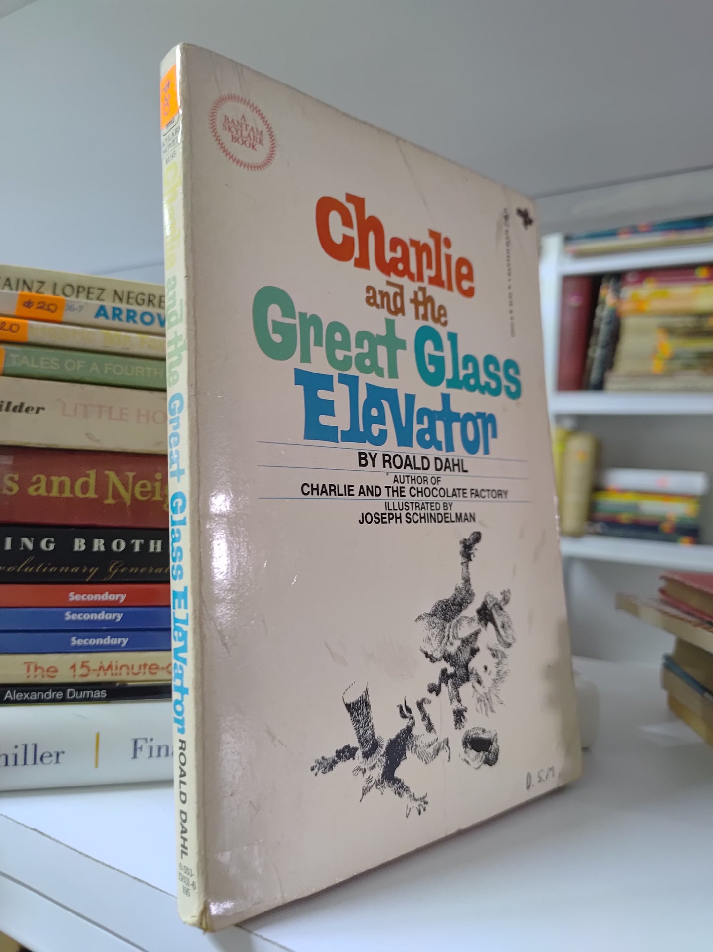 CHARLIE AND THE GREAT GLASS ELEVATOR POR ROALD DAHL USADO IDIOMAS JUAREZ 515