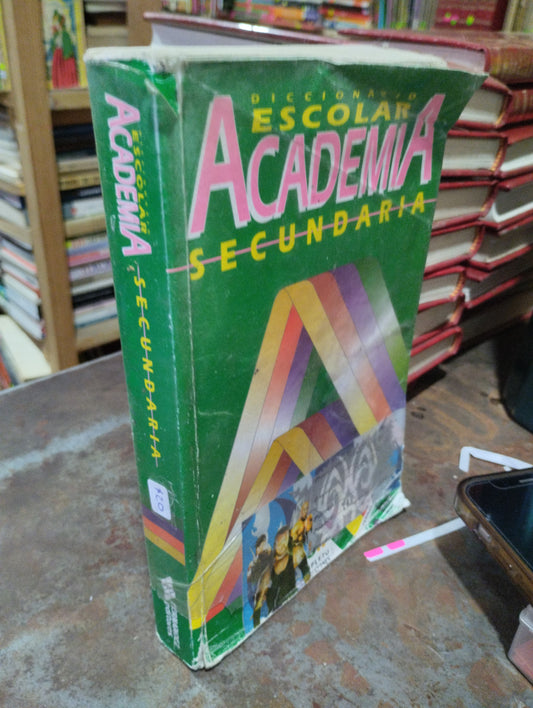 DICCIONARIO ESCOLAR ACADEMIA SECUNDARIA USADO EDUCACIÓN ALDAMA