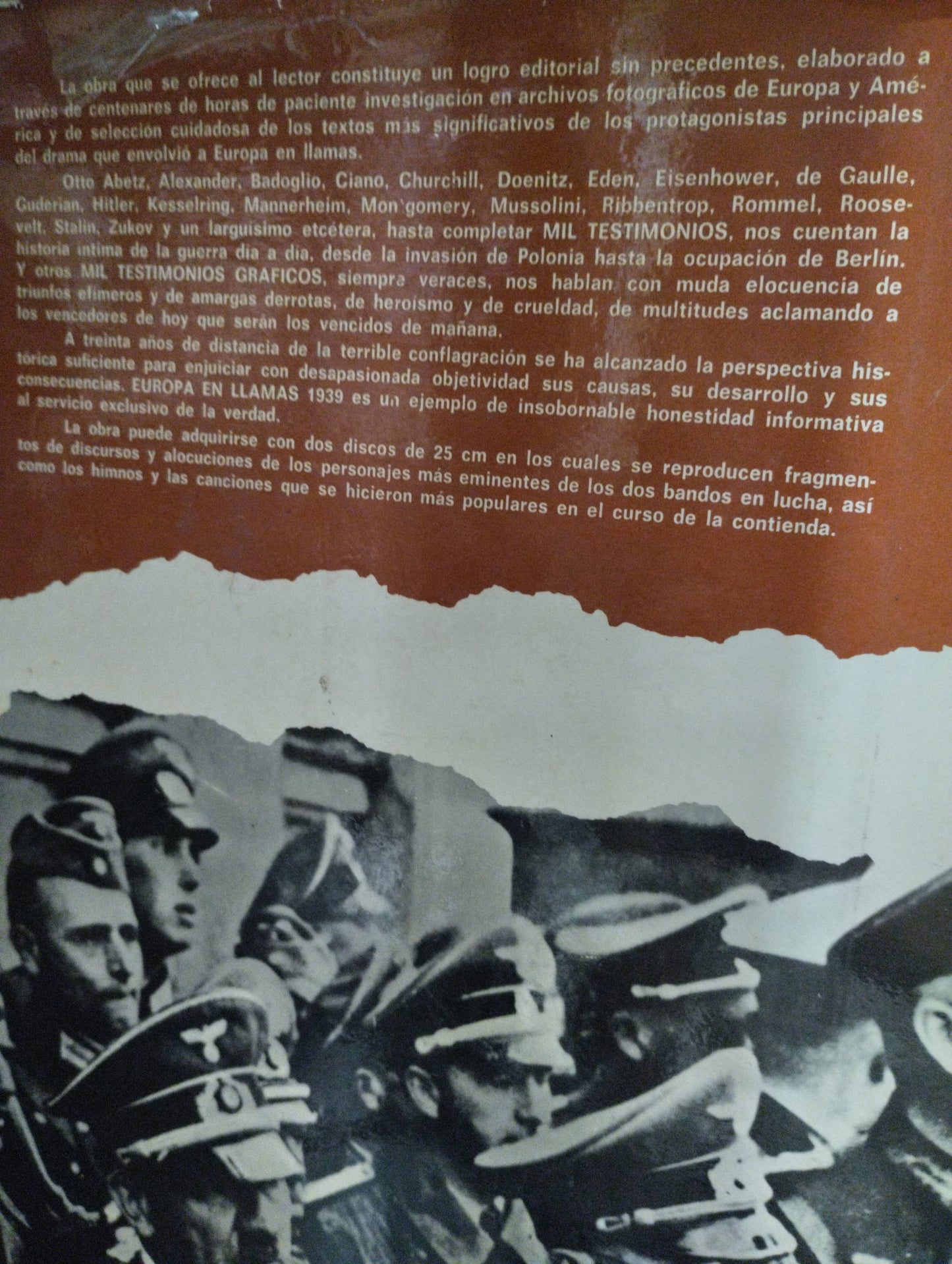 EUROPA EN LLAMAS 1939 POR JOSE M MUNDET USADO HISTORIA ALDAMA
