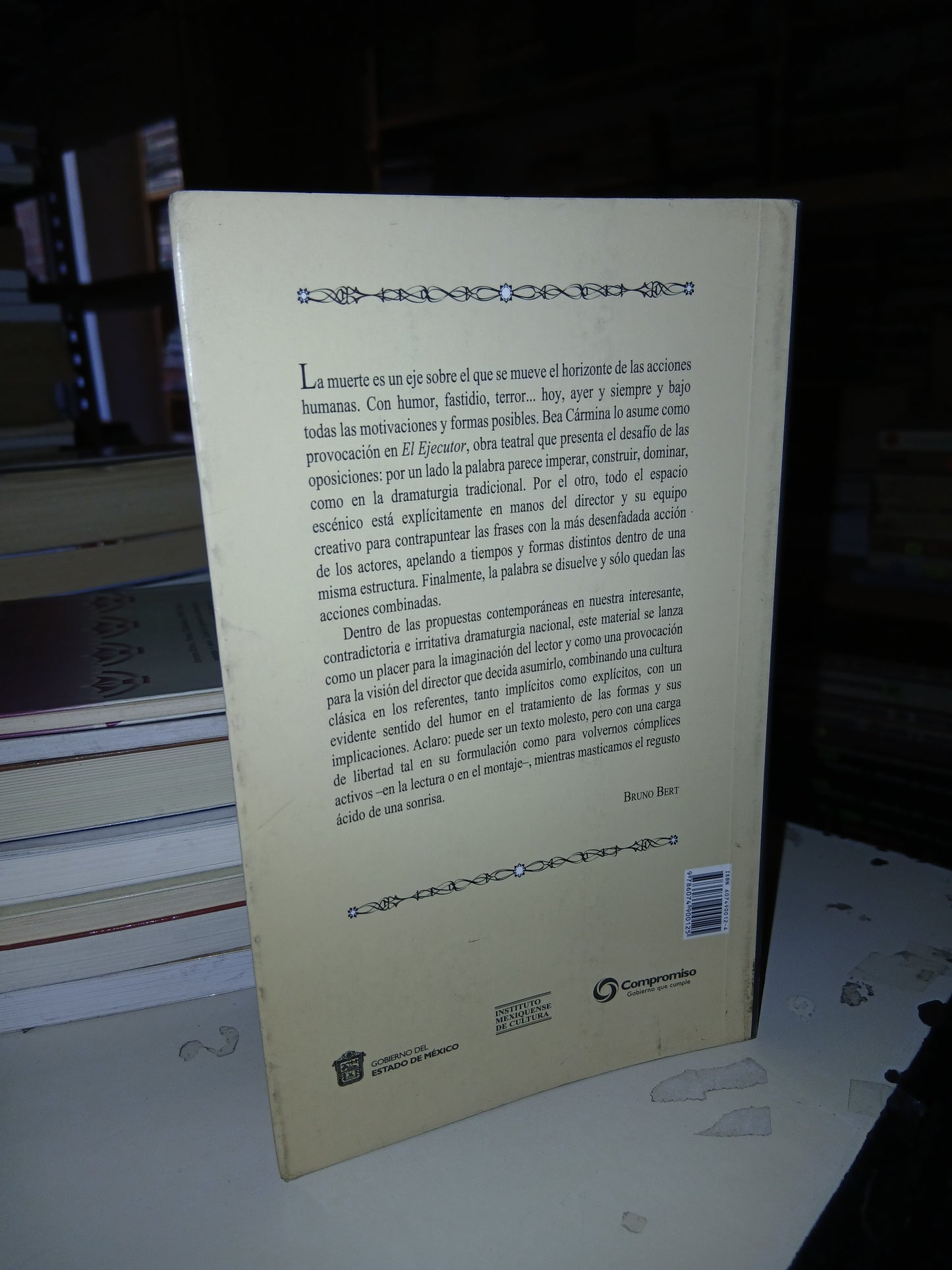 EL EJECUTOR POR BEA CARMINA USADO TEATRO LITERARIO 207