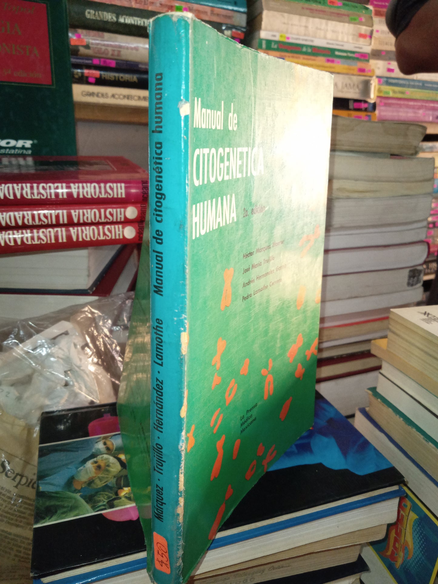 MANUAL DE CITOGENÉTICA HUMANA SEGUNDA EDICION POR AUTORES VARIOS USADO MEDICINA LITERARIO 207