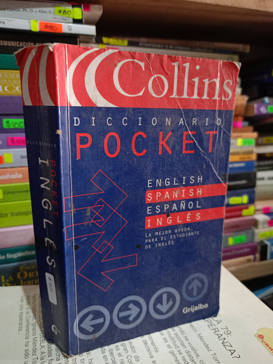 DICCIONARIO POCKET ESPAÑOL INGLÉS USADO IDIOMAS LITERARIO 305