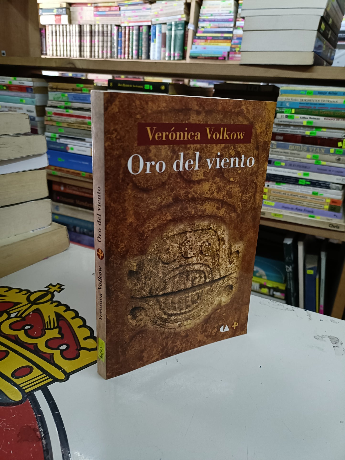ORO DEL VIENTO POR VERÓNICA VOLKOW USADO NOVELA LITERARIO 207