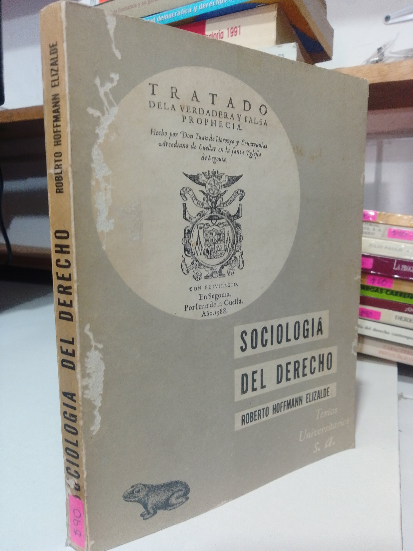 SOCIOLOGIA DEL DERECHO POR ROBERTO HOFFMANN ELIZALDE USADO DERECHO JUAREZ