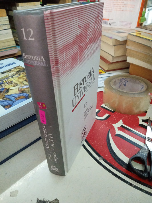 HISTORIA UNIVERSAL ASIA Y AFRICA NEGRA SIGLO V VX USADO HISTORIA LITERARIO 207