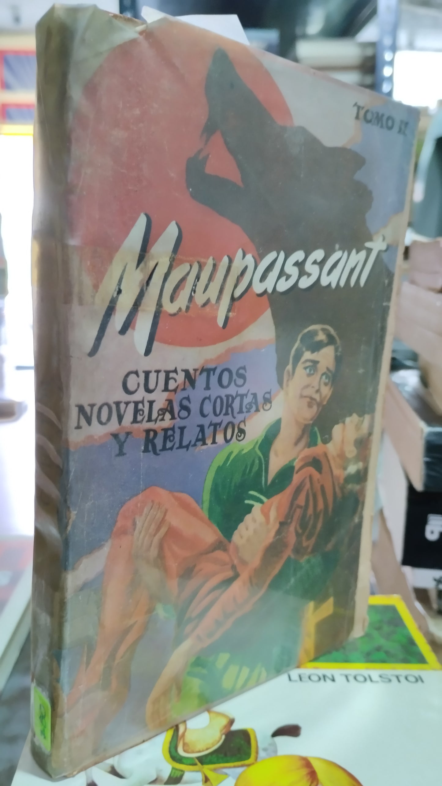 CUENTOS NOVELAS CORTAS Y RELATOS POR MAUPASSANT LIBRO USADO NOVELAS
