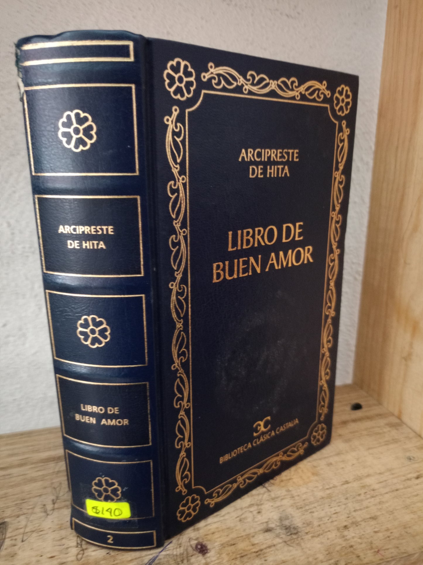 LIBRO DE BUEN AMOR ARCIPRESTE DE HITA USADO NOVELA LITERARIO 305