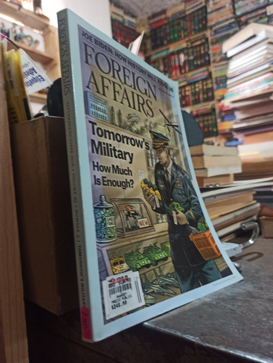 FOREIGN AF FAIRS TOMORROW'S MILITARY POR JOE BIDEN USADO IDIOMAS ALDAMA