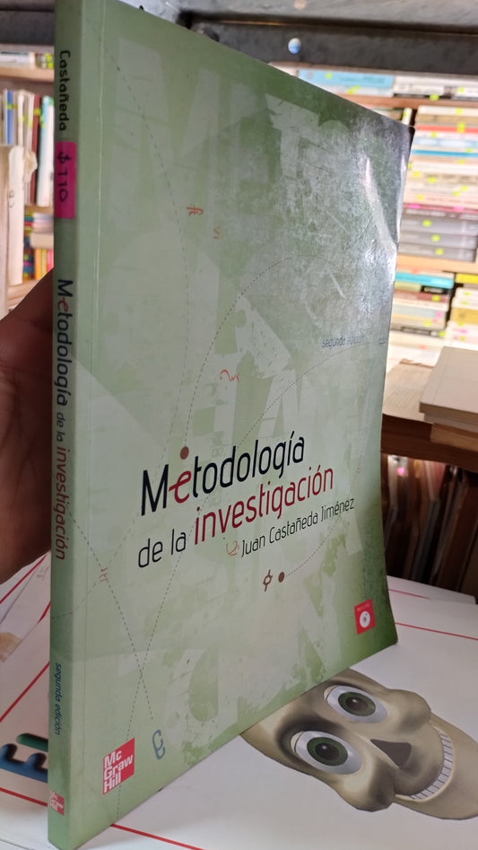 METODOLOGIA DE LA INVESTIGACION POR JUAN CASTAÑEDA JIMENES LIBRO USADO EDUCACIÓN ALDAMA