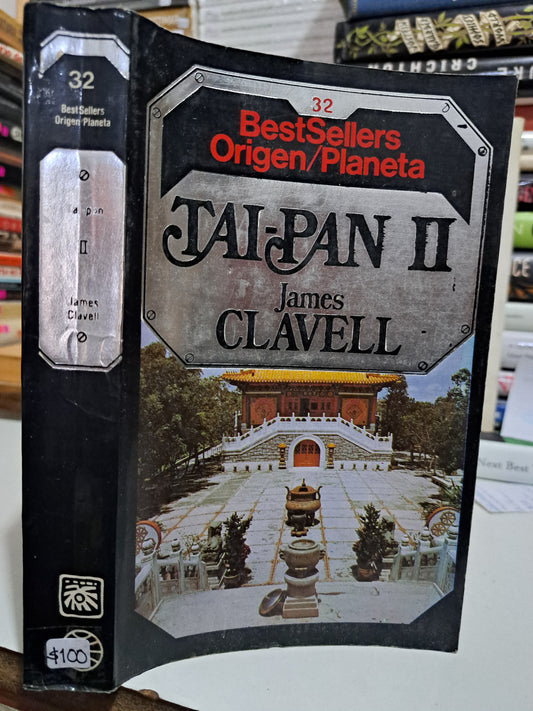TAI-PAN II JAMES CLAVELL USADO NOVELA JUÁREZ