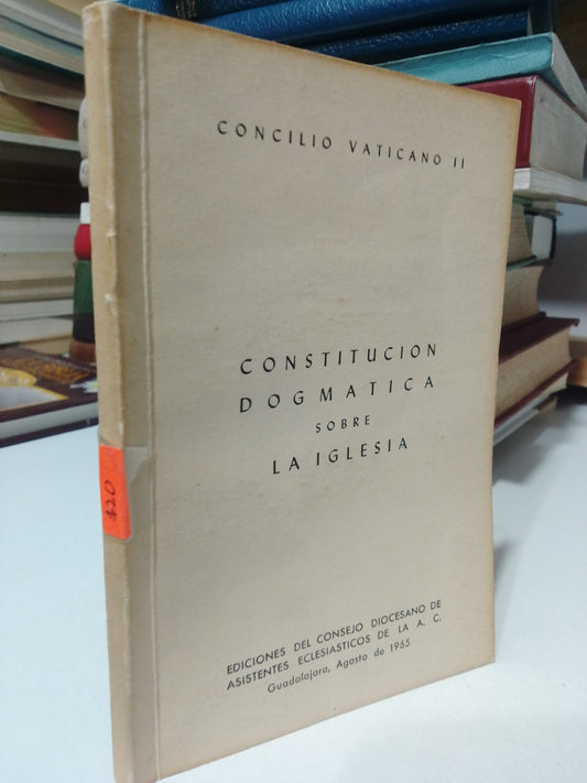 CONSTITUCION DOGMATICA SOBRE LA IGLESIA USADO RELIGION JUAREZ