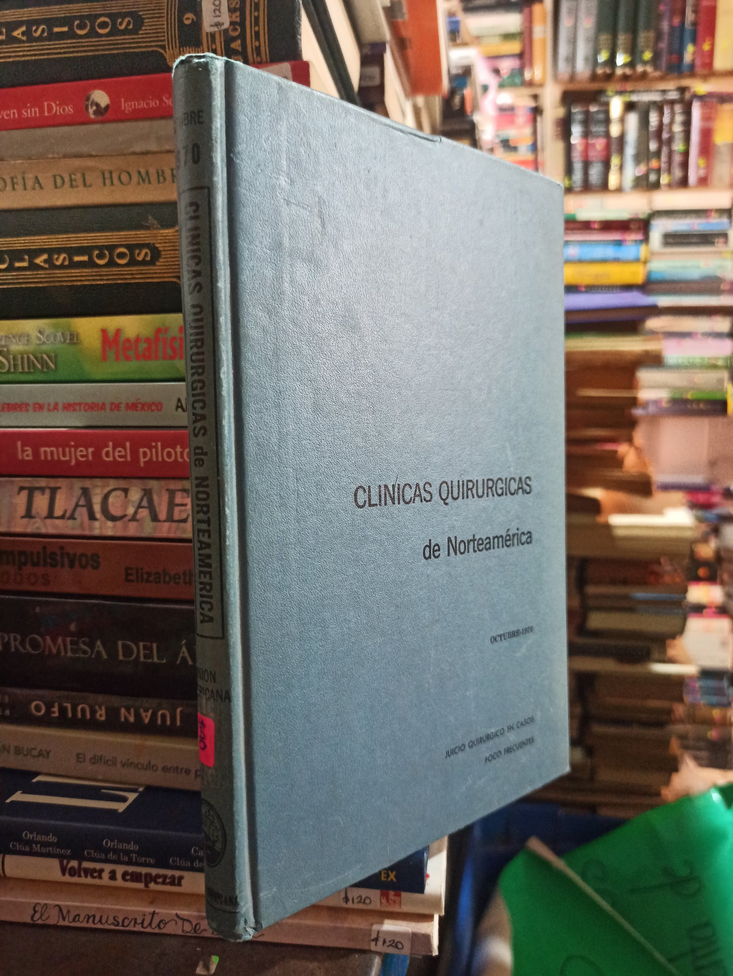 CLINICAS QUIRURGICAS DE NORTEAMERICA POR STEVEN G. ECONOMOU USADO SALUD ALDAMA