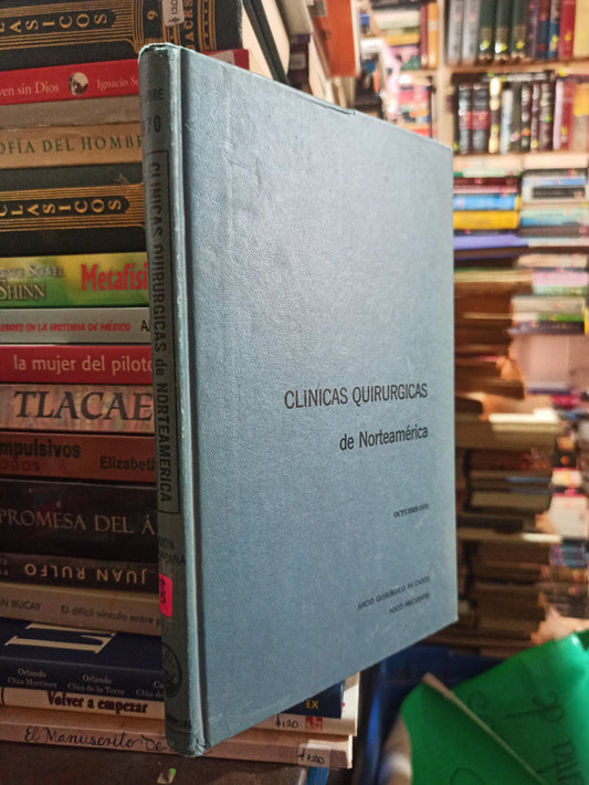 CLINICAS QUIRURGICAS DE NORTEAMERICA POR STEVEN G. ECONOMOU USADO SALUD ALDAMA