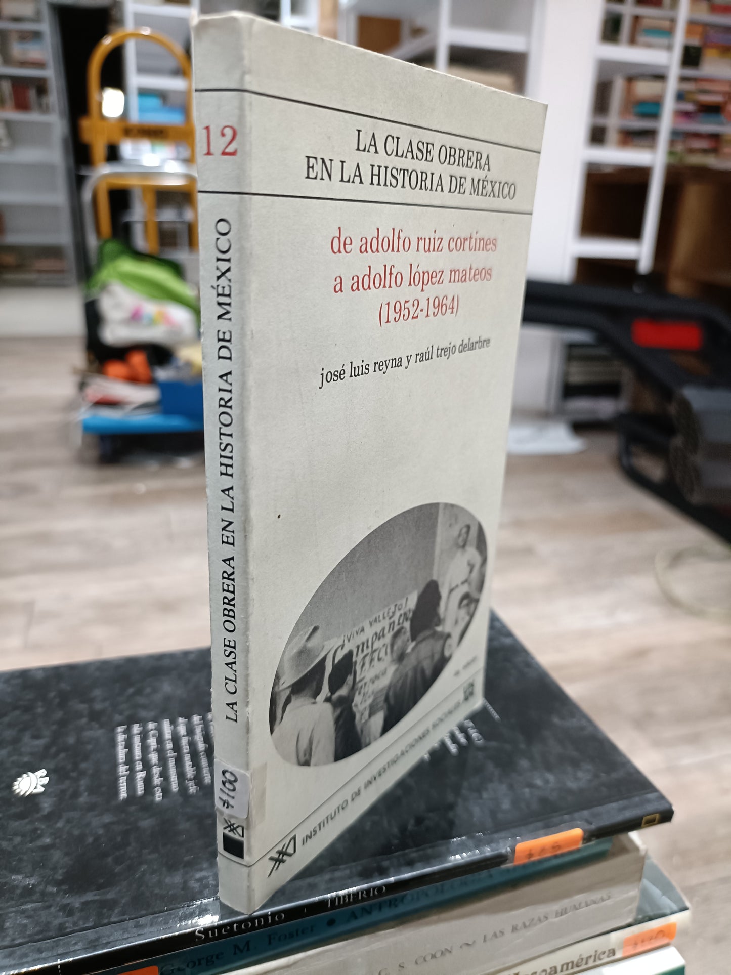 LA CLASE OBRERA EN LA HISTORIA DE MEXICO DE ADOLFO RUIZ CORTINES A ADOLFO LOPEZ MATEOS 1952 1954 POT JOSE LUIS REYNA Y RAUL TREJO DELARBRE USADO HISTORIA JUAREZ 515