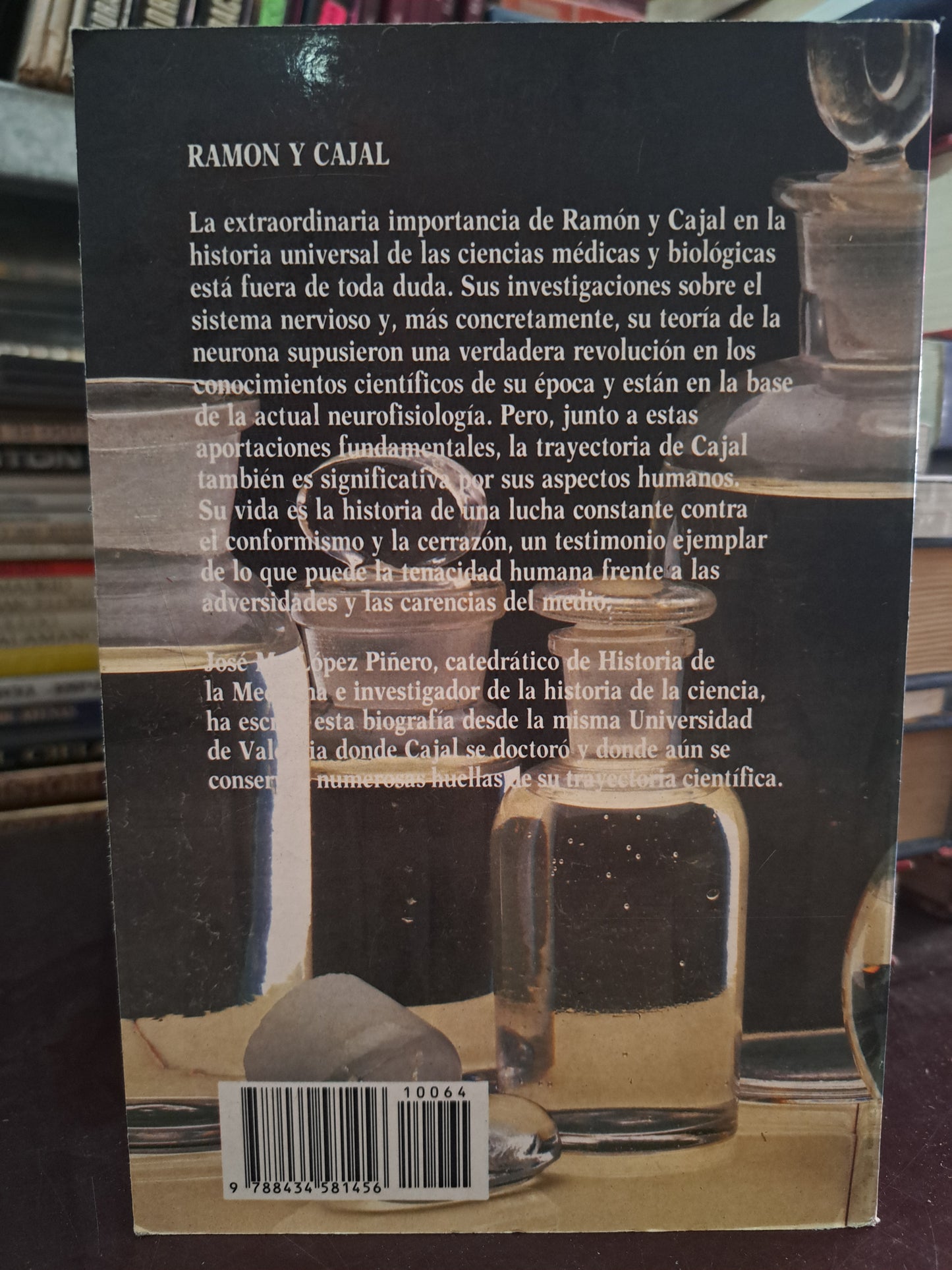 CAJAL JOSÉ M. LÓPEZ PIÑERO USADO HISTORIA LITERARIO 305