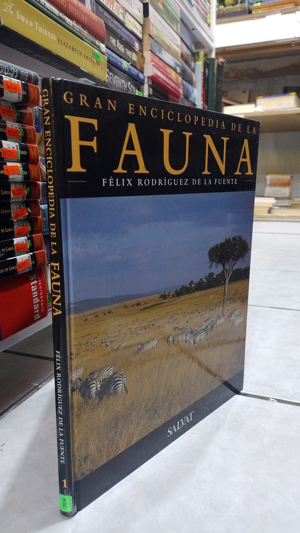 GRAN ENCICLOPEDIA DE LA FAUNA 1 POR FELIX RODRIGUEZ DE LA FUENTE USADO BIOLOGIA JUAREZ 507